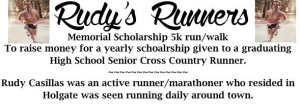Rudy's Runners 5K Run or Walk logo