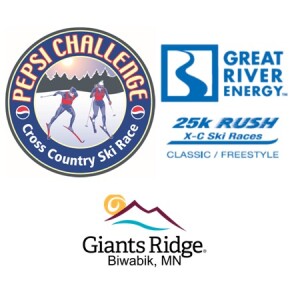 41st Annual 2027 Pepsi Challenge 50K/Great River Energy Rush 25K/Giants Ridge 8K Nordic Ski Races at Giants Ridge logo