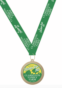 Clarkston Family Farm 5k Chicken Run and 1mile Chicken Little Run logo