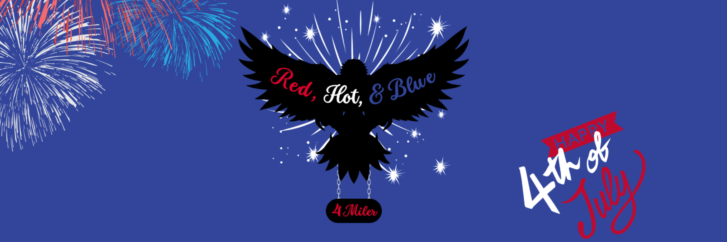 Red, Hot & Blue 4 Miler