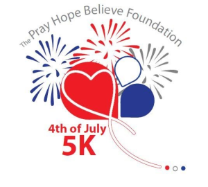 Pray Hope Believe 5K Run/Walk logo