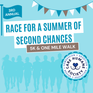 3rd Annual Race for a Summer of Second Chances benefiting CARE logo
