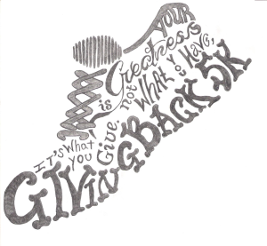 Giving Back 5k logo