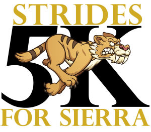 Strides for Sierra 5K run/walk logo