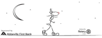 Abbeville Rotary Club Reindeer Run logo