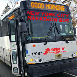 Essex Running Club / Nyc Marathon Bus logo