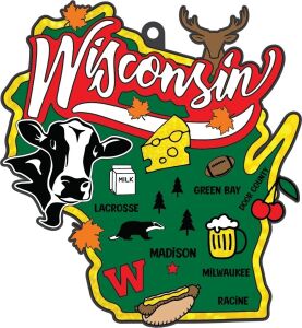 Race Through Wisconsin 1M, 5K, 10K, 13.1, 26.2 - Now Only $20! logo