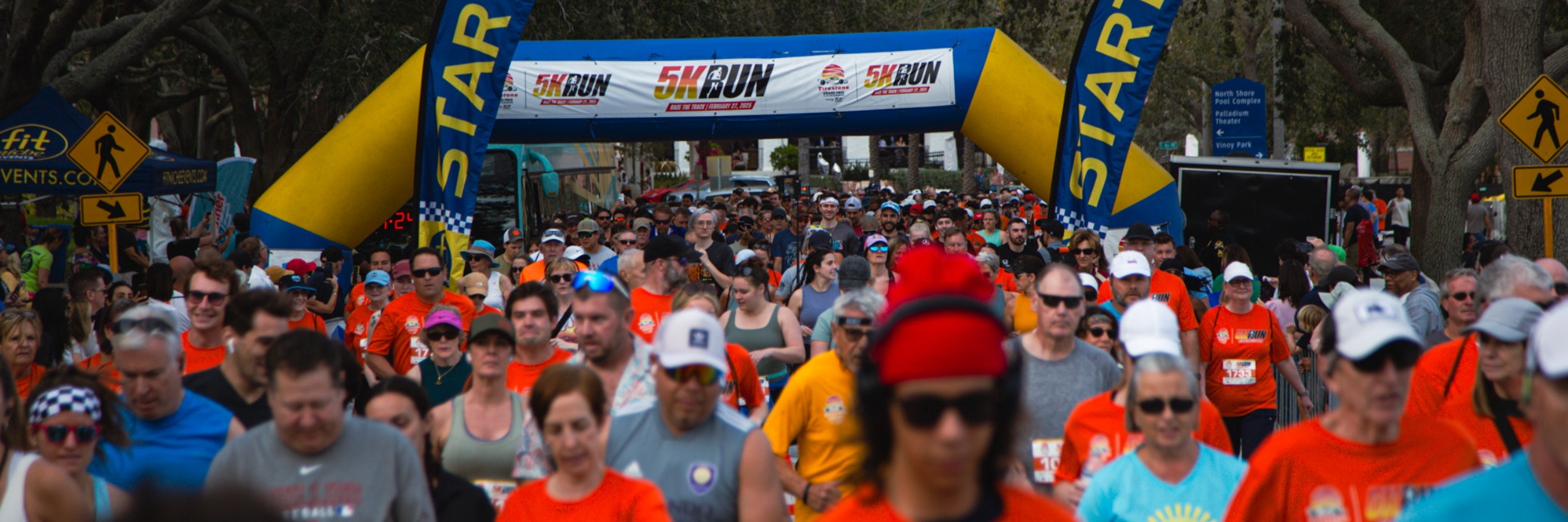 5K Run on the Firestone Grand Prix of St. Petersburg Track