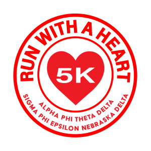 Run With A Heart 5k logo