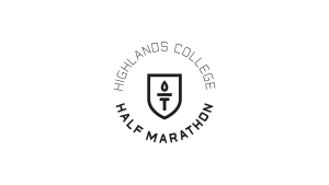 Highlands College Half Marathon, 10K, and 5K logo