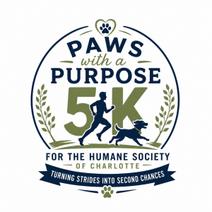 Paws with a Purpose 5k logo