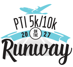 Pti 5k/10k Run on the Runway logo