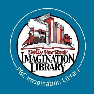 Dolly Parton's Imagination Library Run for Reading 5k walk and run logo