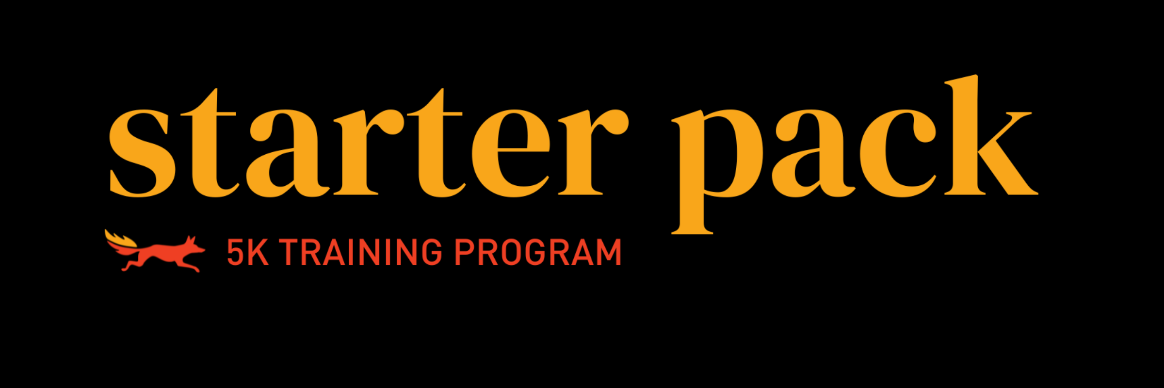 Red Coyote Fall Starter Pack 5K Program