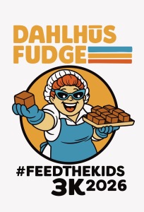#FeedTheKids 3K Presented by Dahlhus Fudge logo