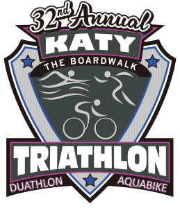 Rotary Club of Katy Triathlon at the Katy Boardwalk logo