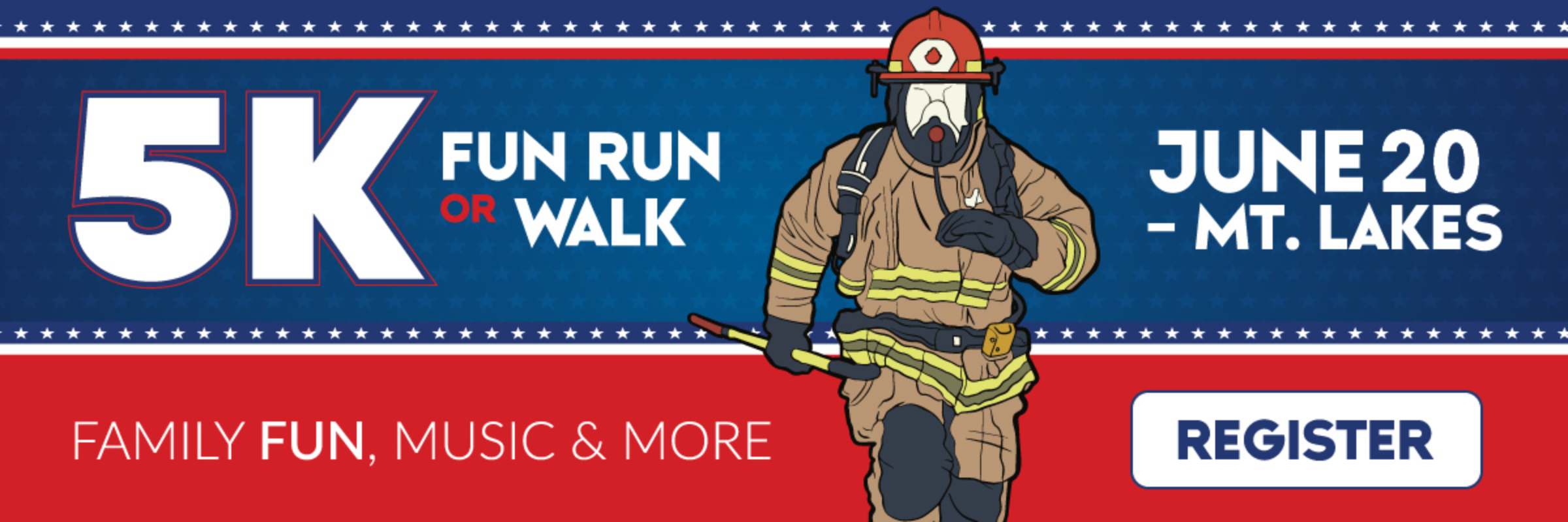 MLVFD Fired Up for the 4th 5K