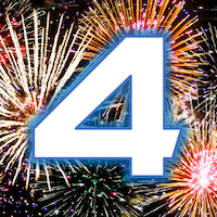 Firecracker 4-Miler logo
