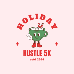 Holiday Hustle 5k logo