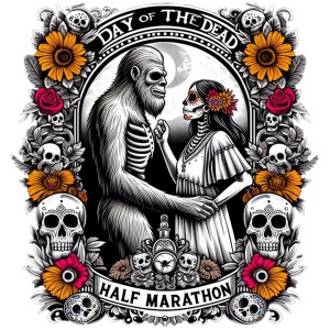 Day of the Dead Half Marathon - Corpus Christi logo