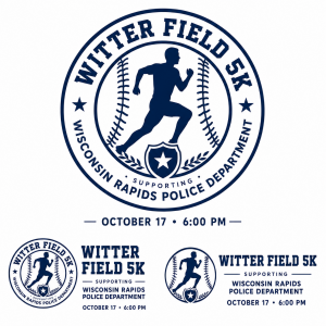 Run With The Cops 5K: To Benefit the Wisconsin Rapids Police Department, Presented by The Wisconsin Rapids Rafters logo