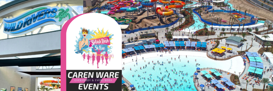 Splash Dash 5k (& Dry Run 5k) at Wild Rivers in Irvine
