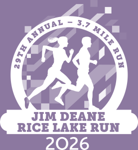 Jim Deane Rice Lake Run logo