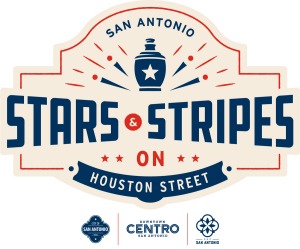 Stars & Stripes 5k on Houston Street logo