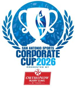 2026 San Antonio Sports Corporate Cup presented by ORTHONOW Injury Clinic by TSAOG logo