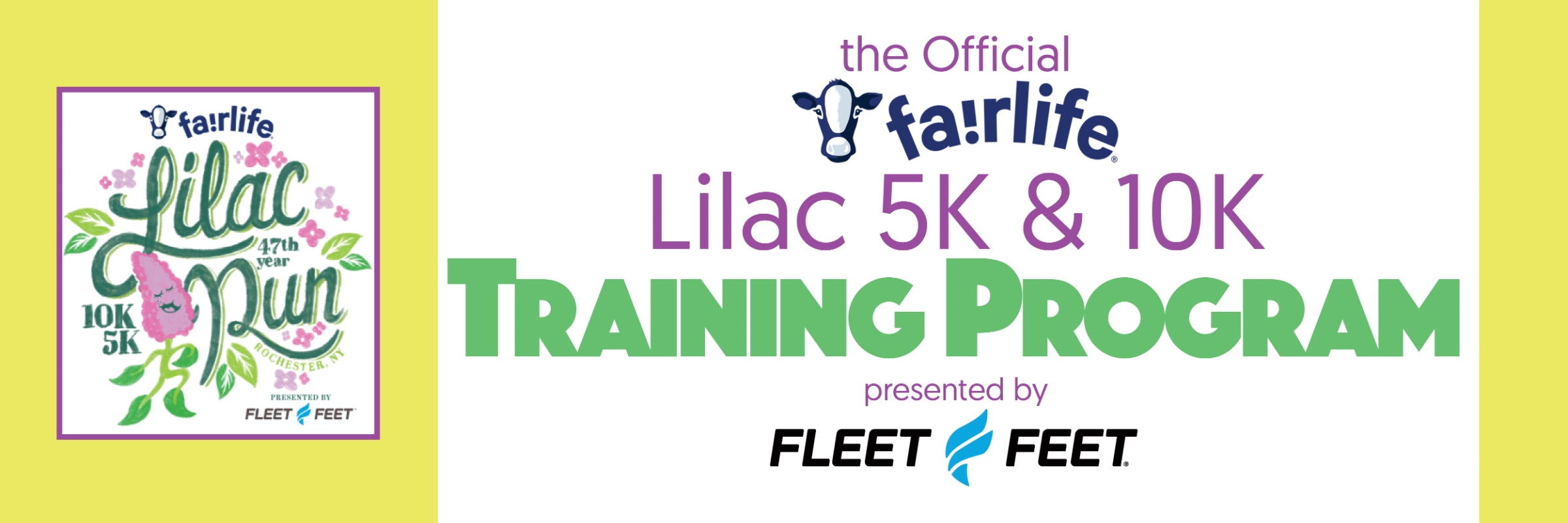 Official Lilac 5k & 10k Training Program presented by Fleet Feet