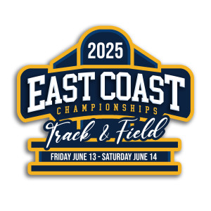 The 2026 East Coast Track and Field Championships logo