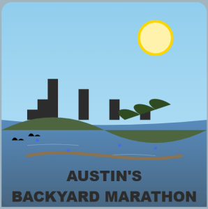 Austin's Backyard Marathon Ultra • Full • Half & Memorial Day Remembrance Run 4 Miler • 8 Miler logo