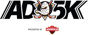 Anaheim Ducks 5K presented by Arrowhead Water logo