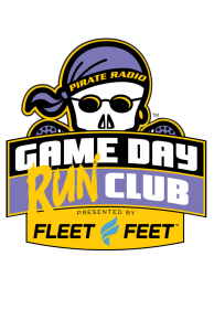 Pirate Radio Game Day Run Club Presented by Fleet Feet logo