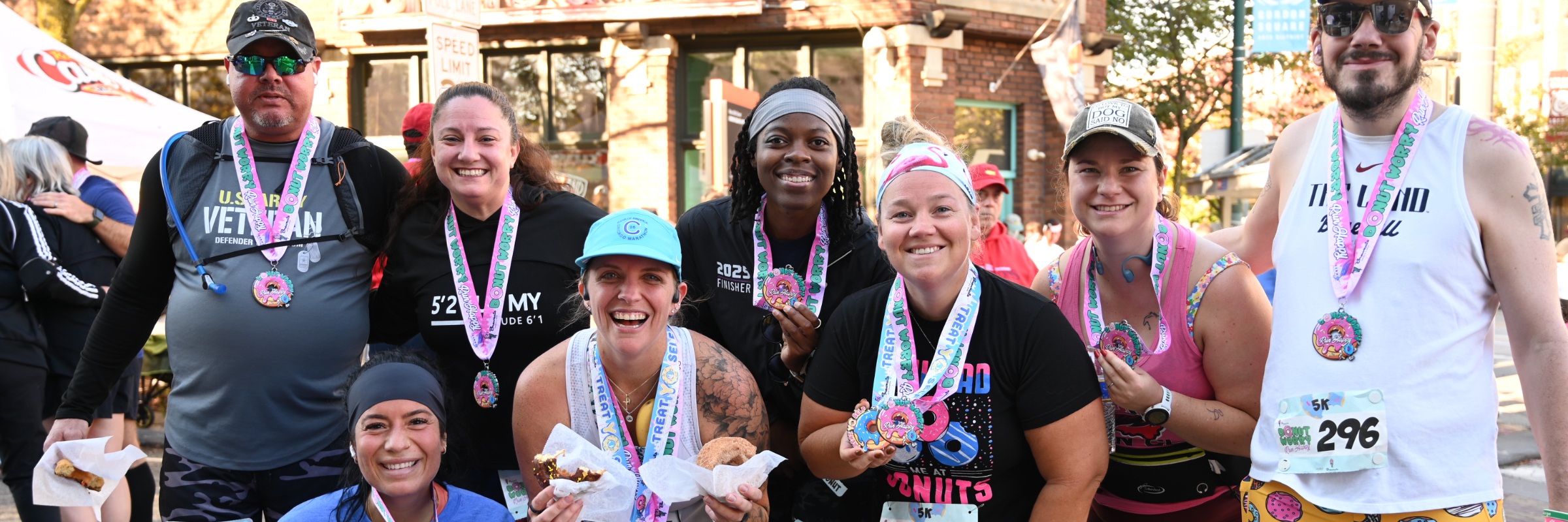 Donut Worry Run Happy