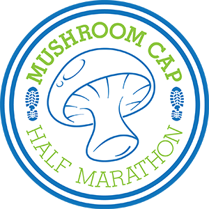 Mushroom Cap Half Marathon and Fungi 5 Miler Event logo