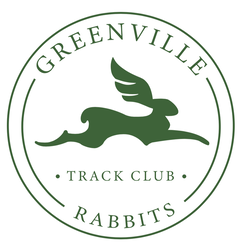 Greenville Track Club Members Meet Gtc Youth Rabbits - Monthly Meeting logo