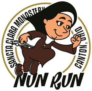 Sancta Clara Monastery Nun Run logo