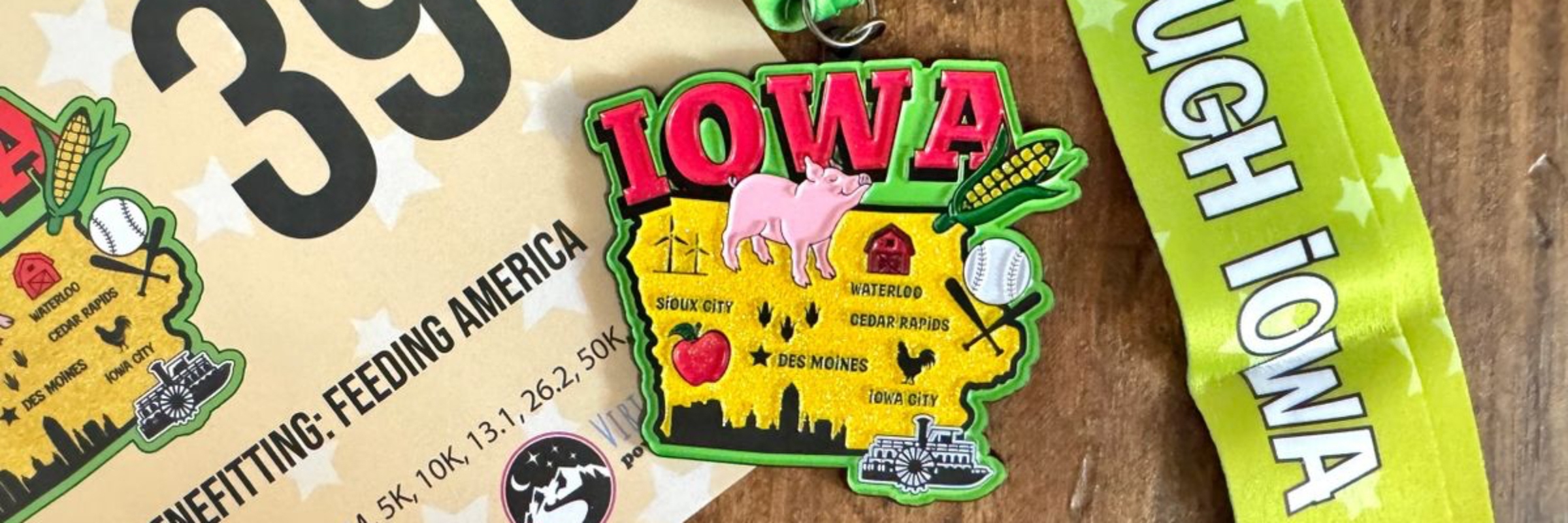 Race Through Iowa 1M, 5K, 10K, 13.1, 26.2 – Now Only $20!