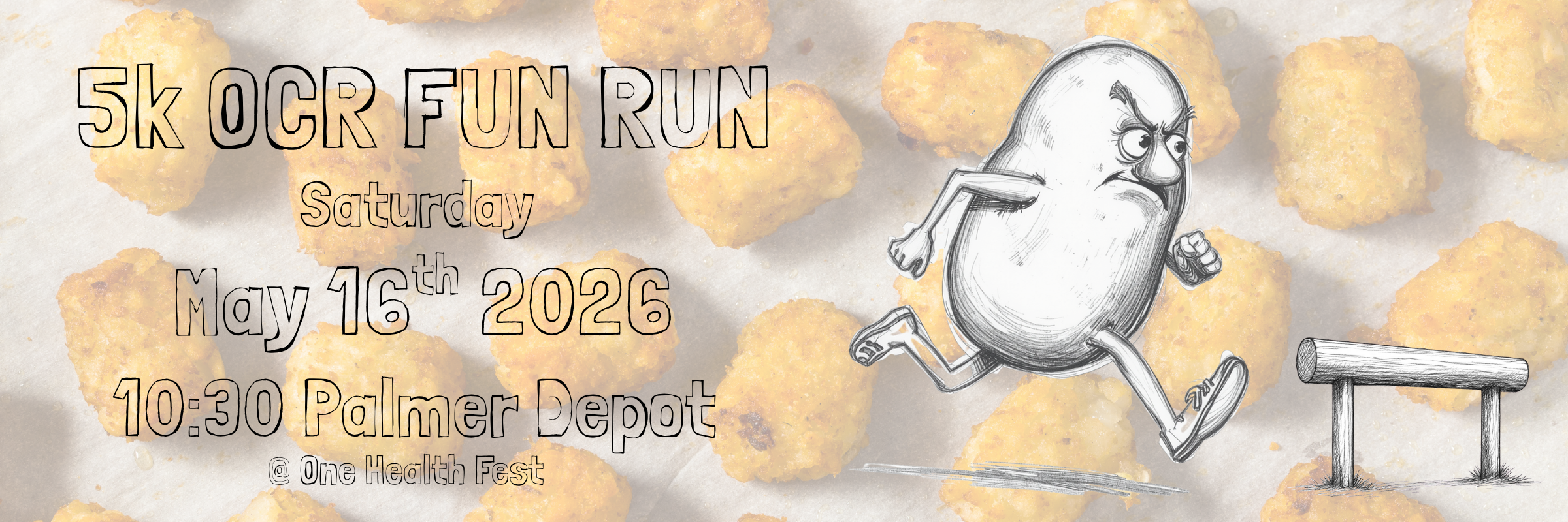 Tater Trot 5k OCR Fun Run @ One Health Fest!