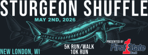Sturgeon Shuffle 10K 5K logo
