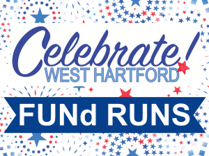 Celebrate! West Hartford FUNd RUNS logo