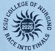 Race into Finals 5k at KSU logo