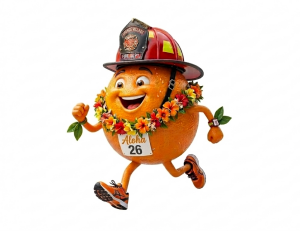 Orange Village Aloha Run 5k logo