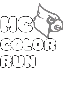 MC Cardinal Color Run 5k Run/Walk logo