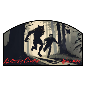 Kentucky Cryptid Series - Wolfman logo