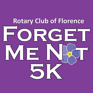 Rotary Club of Florence Forget Me Not 5K logo