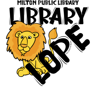 Library Lope: Let's Dash for Books logo