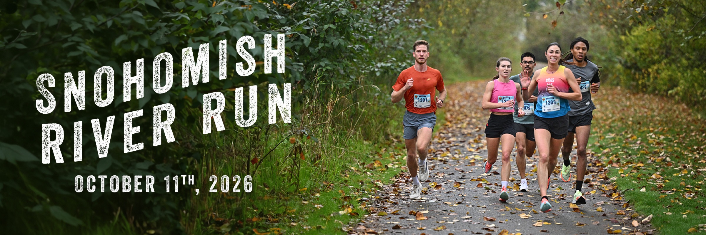 The Snohomish River Run Marathon, Half Marathon, 10K and 5K