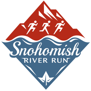 The Snohomish River Run Marathon, Half Marathon, 10K and 5K logo